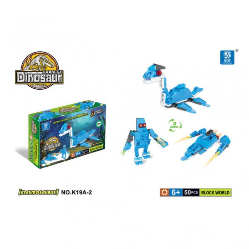 Конструктор Mindbox DINOSAURS в ассорт. (K19A)