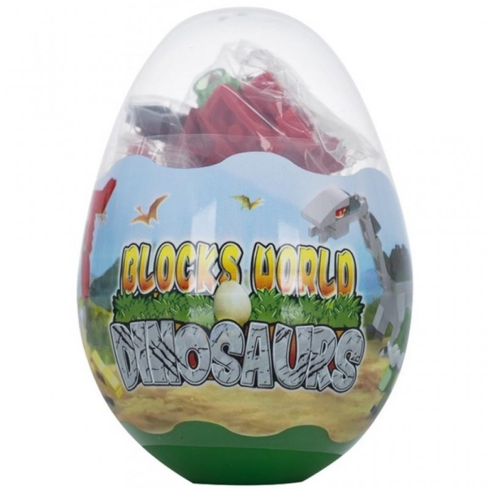 Конструктор Mindbox DINOSAURS в яйце в ассорт. (K29A)