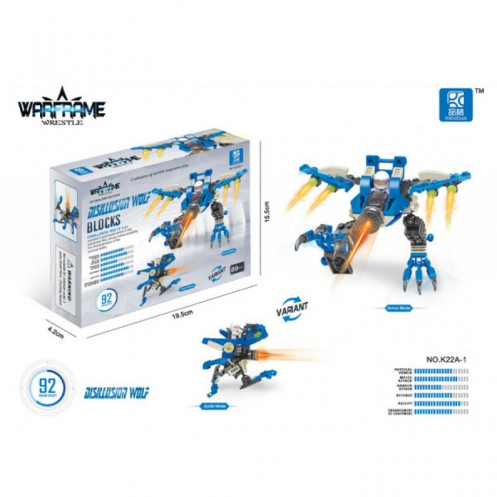 Конструктор Mindbox WARFRAME в ассорт. (K22A)