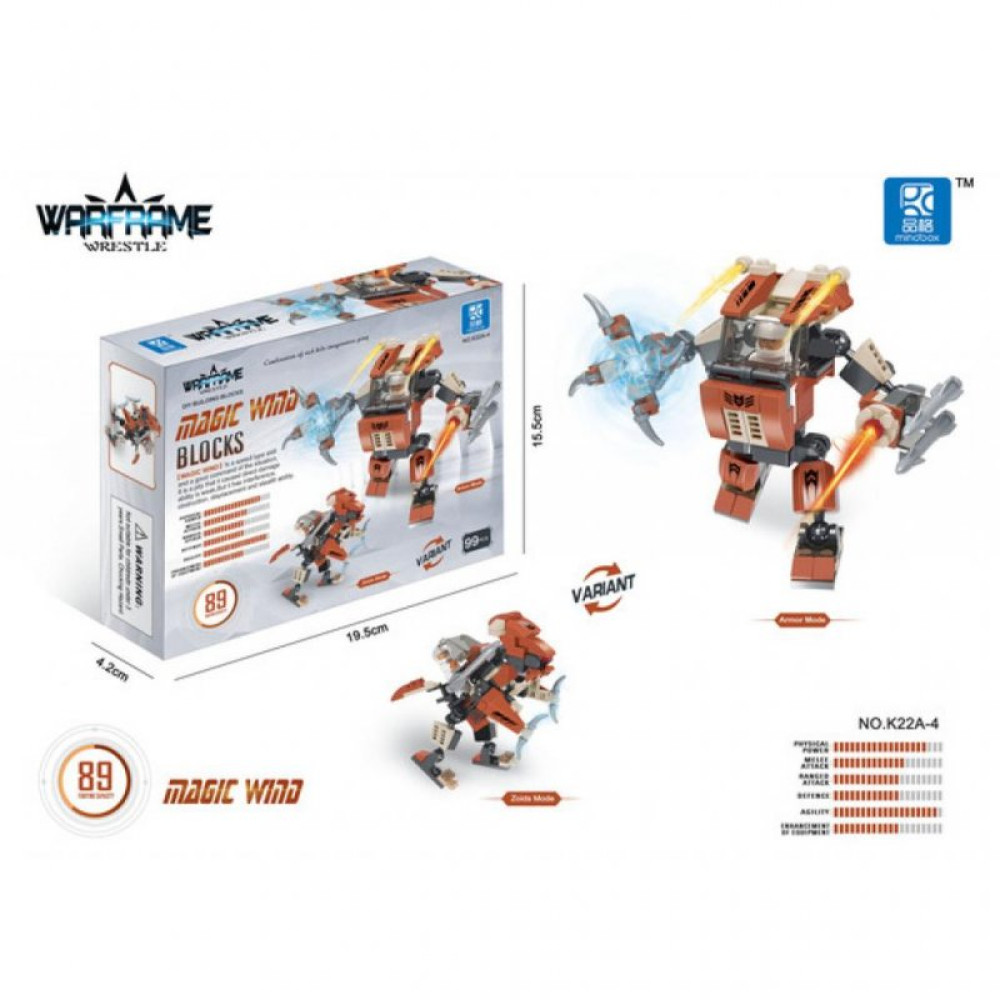 Конструктор Mindbox WARFRAME в ассорт. (K22A)