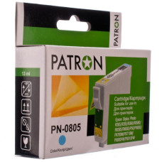 Картридж Patron EPSON R265/285/360, RX560/585/685, P50, PX650 LIGHT CYAN (T0805 (PN-0805))