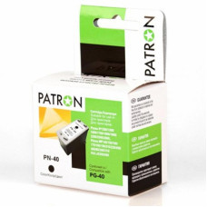Картридж Patron CANON PG-40Bk BLACK (CI-CAN-PG-40-B-PN)