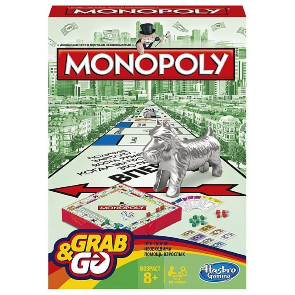 Настільна гра Hasbro Монополия Схватил и побежал (B1002121)