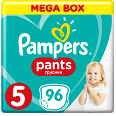 Подгузник Pampers трусики Pants Junior Размер 5 (12-17 кг), 96 шт (4015400697541) Подгузник Pampers трусики Pants Junior Размер 5 (12-17 кг), 96 шт (4015400697541)