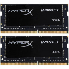 Модуль памяти для ноутбука SoDIMM DDR4 32GB (2x16GB) 2400 MHz HyperX Impact Kingston Fury (ex.HyperX) (HX424S14IBK2/32)