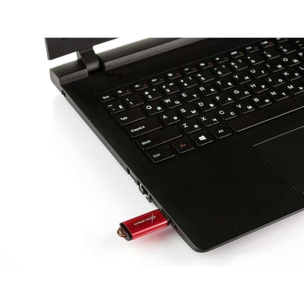 USB флеш накопитель eXceleram 16GB A3 Series Red USB 3.1 Gen 1 (EXA3U3RE16)