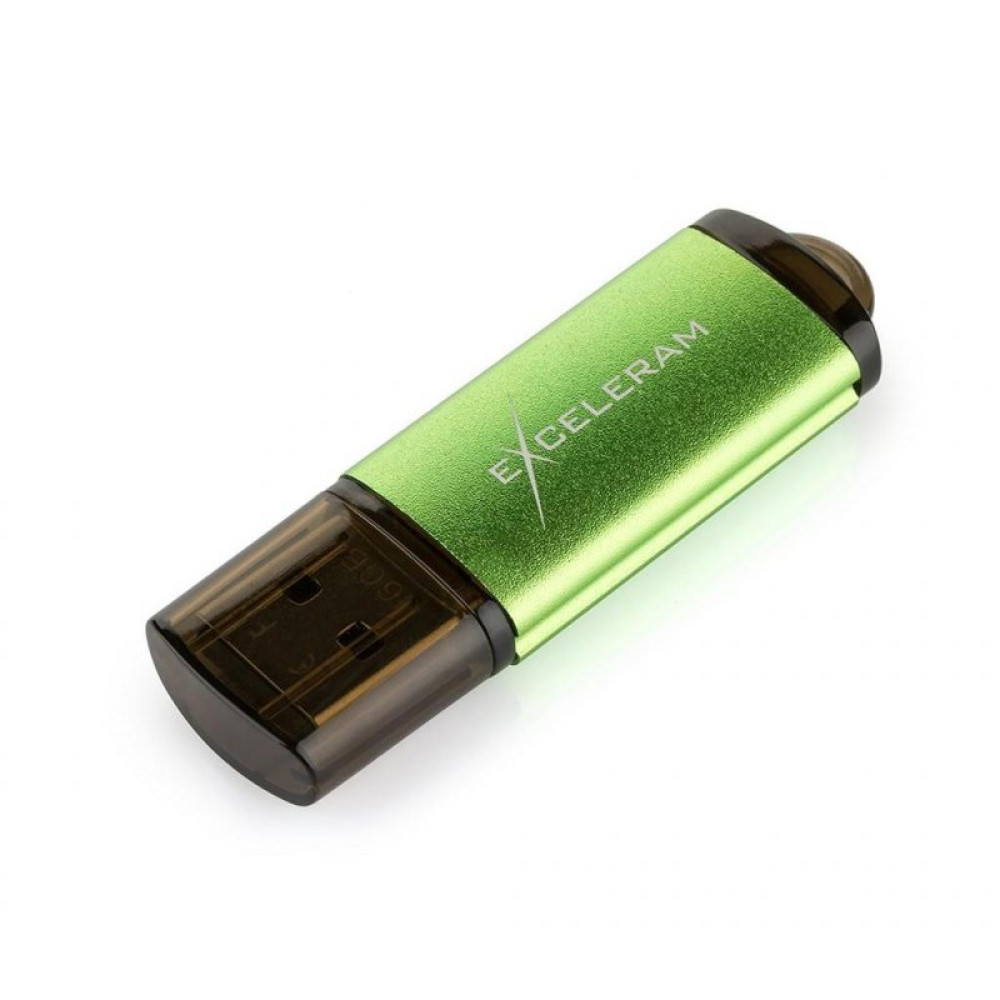 USB флеш накопитель eXceleram 16GB A3 Series Green USB 3.1 Gen 1 (EXA3U3GR16)