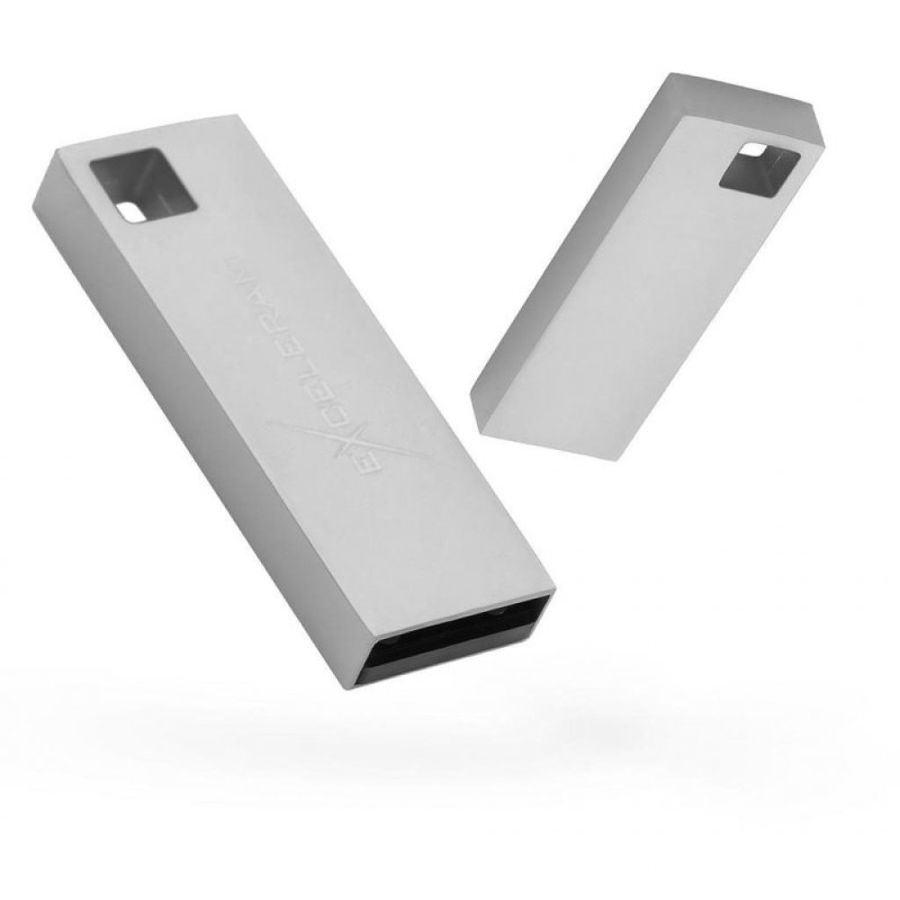 USB флеш накопитель eXceleram 64GB U1 Series Silver USB 3.1 Gen 1 (EXP2U3U1S64)