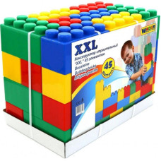 Конструктор Polesie строительный XXL 45 элементов (37510) Конструктор Polesie строительный XXL 45 элементов (37510)