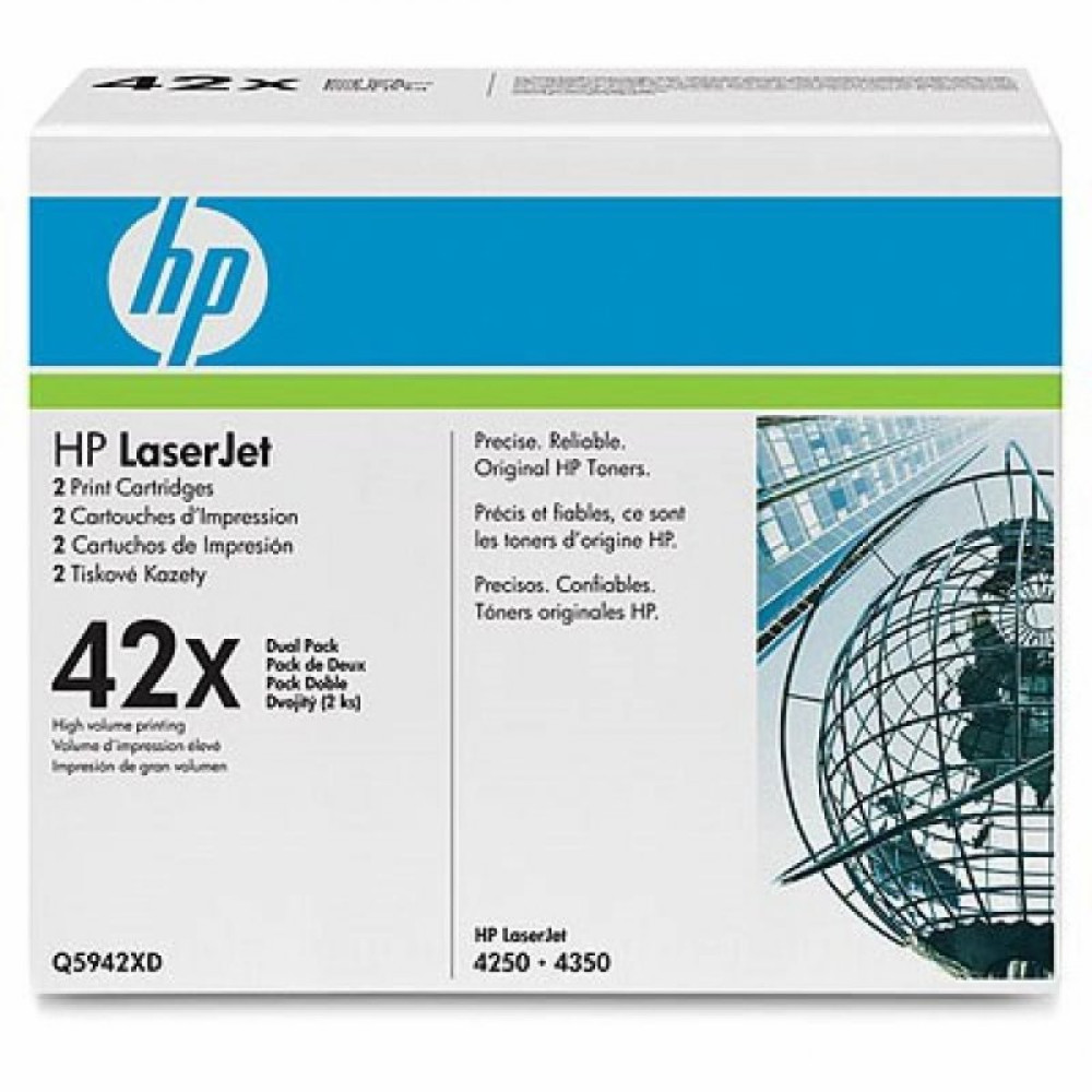 Картридж HP LJ 42XD 4250/4350 DUAL PACK (Q5942XD)
