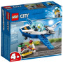 Конструктор LEGO City Воздушная полиция: патрульный самолёт 54 детали (60206)