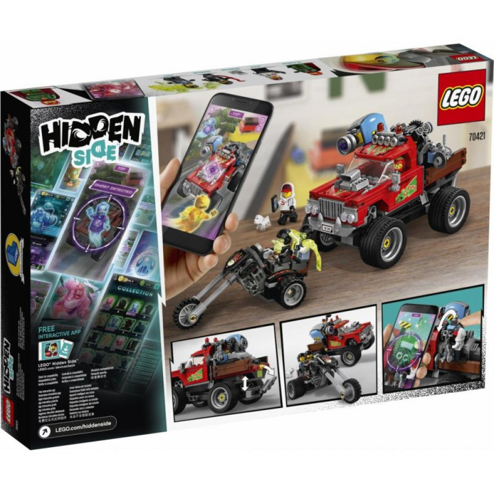 Конструктор LEGO Hidden Side Трюковый грузовик Эль-Фуэго 428 деталей (70421)