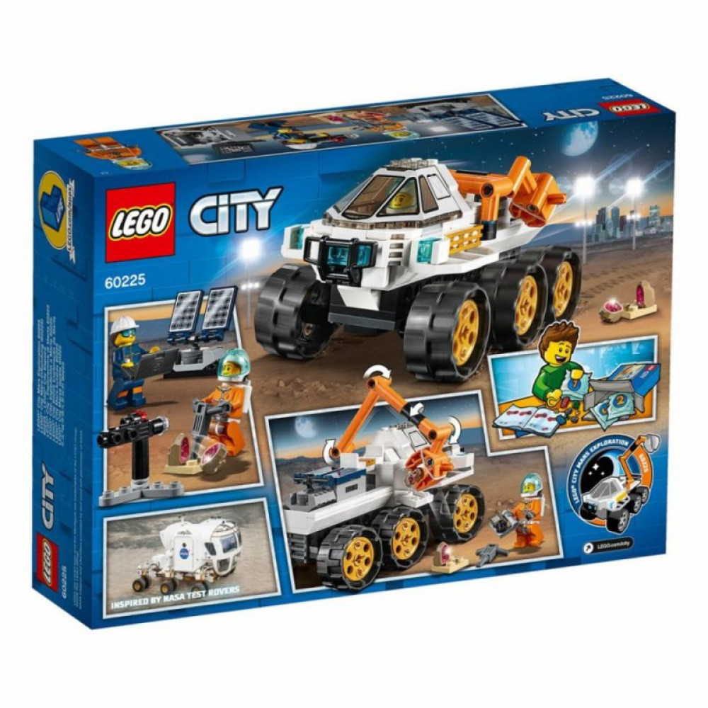 Конструктор LEGO City Тест-драйв вездехода 202 детали (60225) Конструктор LEGO City Тест-драйв вездехода 202 детали (60225)