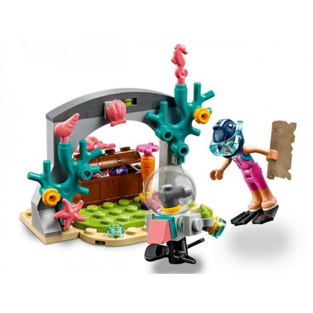 Конструктор LEGO Friends Катер для спасательных операций 908 деталей (41381)