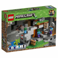 Конструктор LEGO MINECRAFT Пещера зомби 241 деталь (21141)