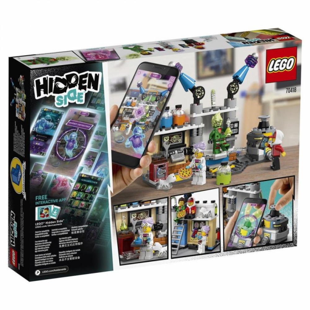 Конструктор LEGO Hidden Side Лабораторія привидів (70418)