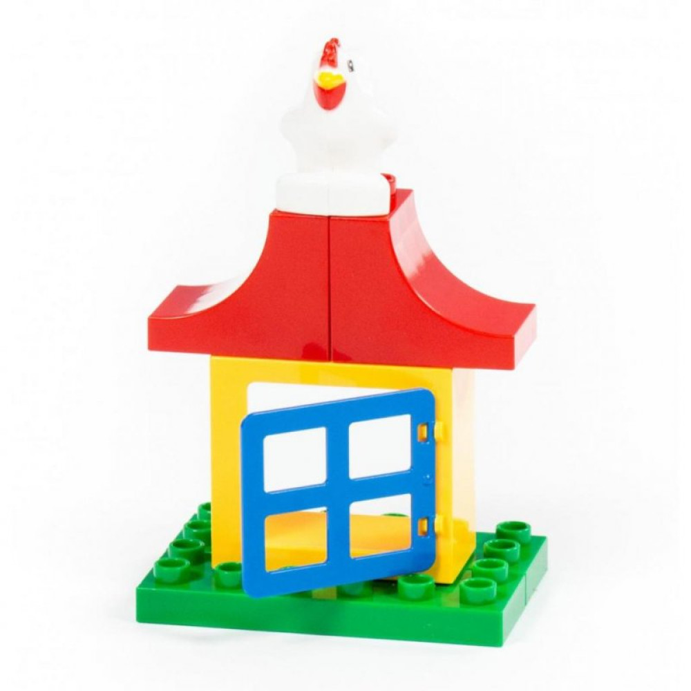 Конструктор Polesie Макси Мини-Ферма 15 элементов в коробке (77660) Конструктор Polesie Макси Мини-Ферма 15 элементов в коробке (77660)