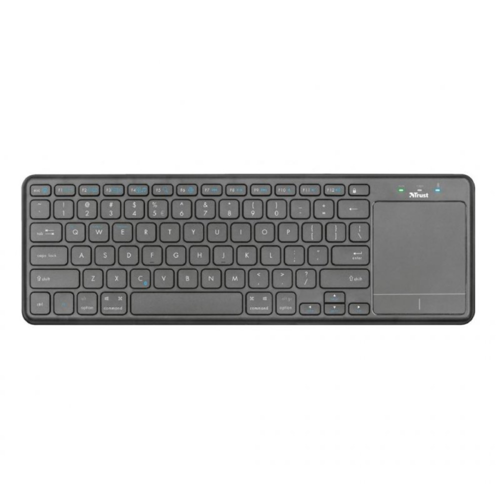 Клавіатура Trust Mida Bluetooth with XL touchpad RU (23009)