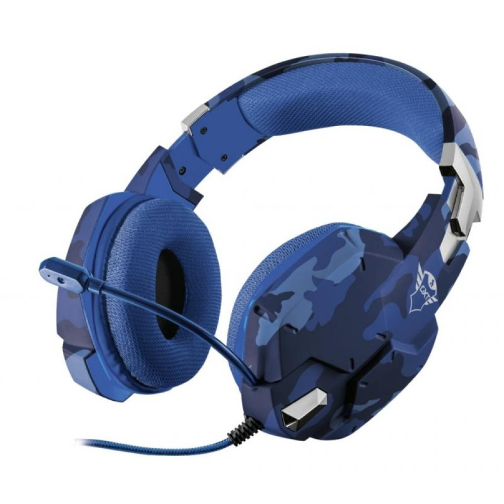 Наушники Trust GXT 322B Carus Gaming Headset for PS4 3.5mm BLUE (23249)
