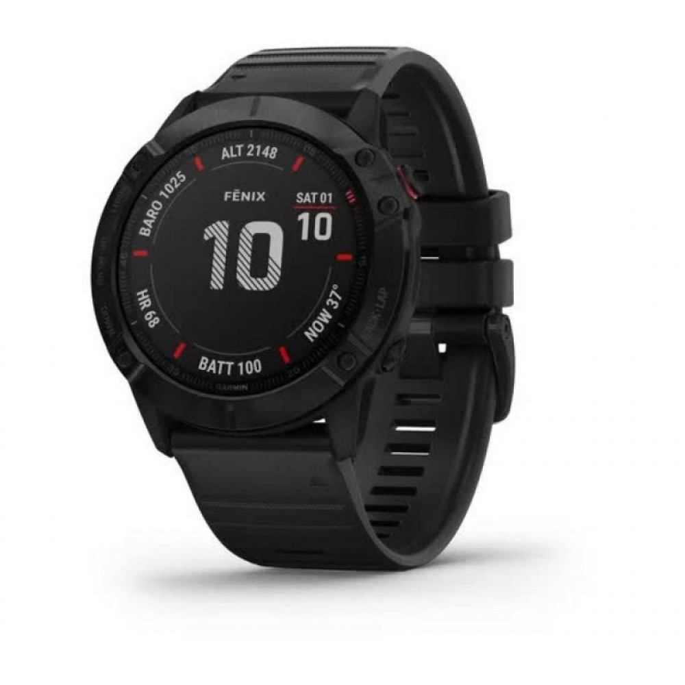 Смарт-годинник Garmin Fenix 6X Pro Black with Black Band (010-02157-01/00)