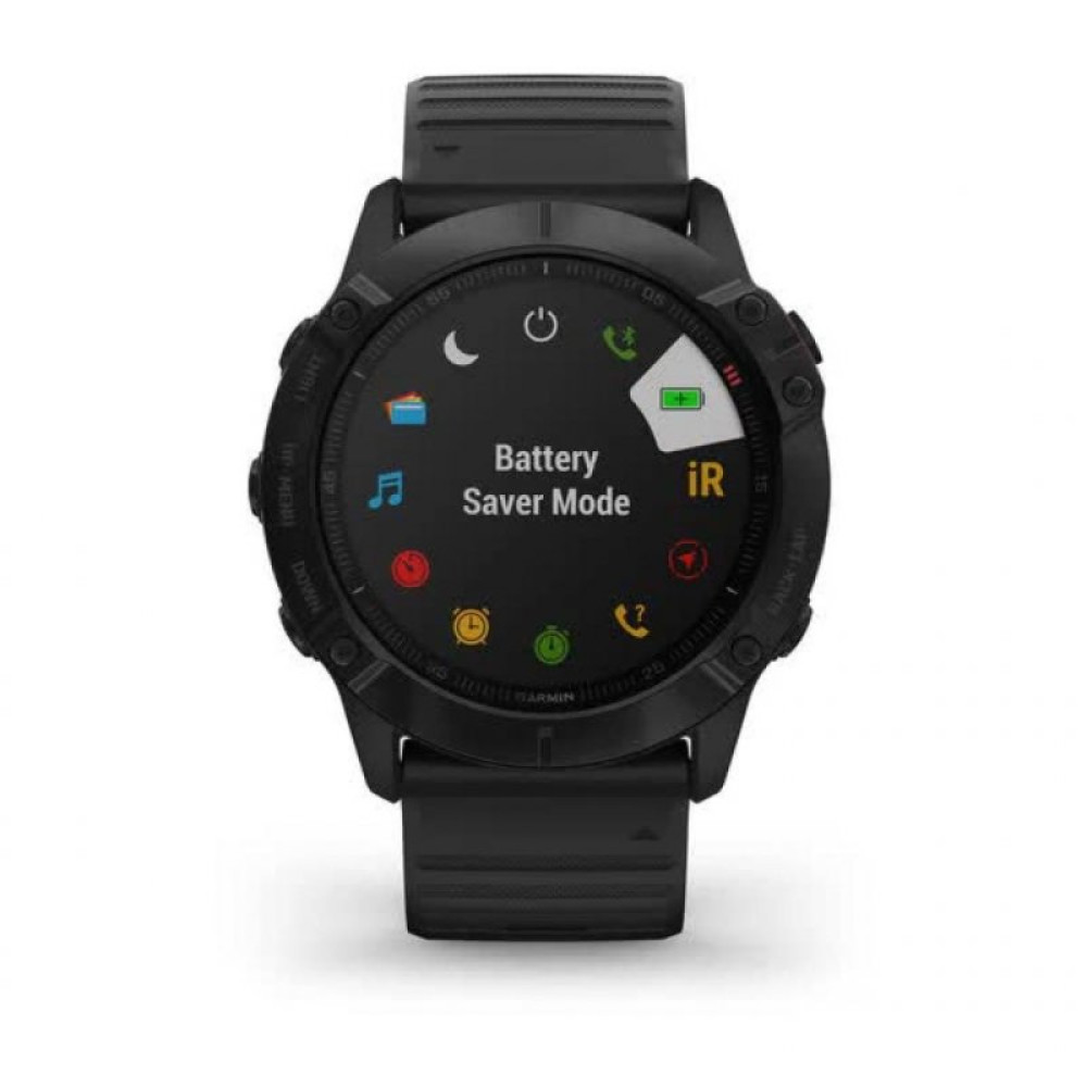 Смарт-годинник Garmin Fenix 6X Pro Black with Black Band (010-02157-01/00)