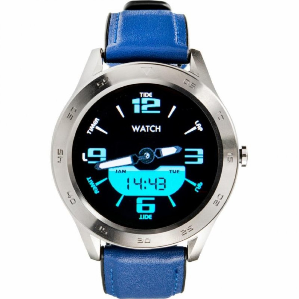 Смарт-часы Gelius Pro GP-L3 (URBAN WAVE 2020) (IP68) Silver/Dark Blue (Pro GP-L3 (URBAN WAVE 2020) Dark Blue)