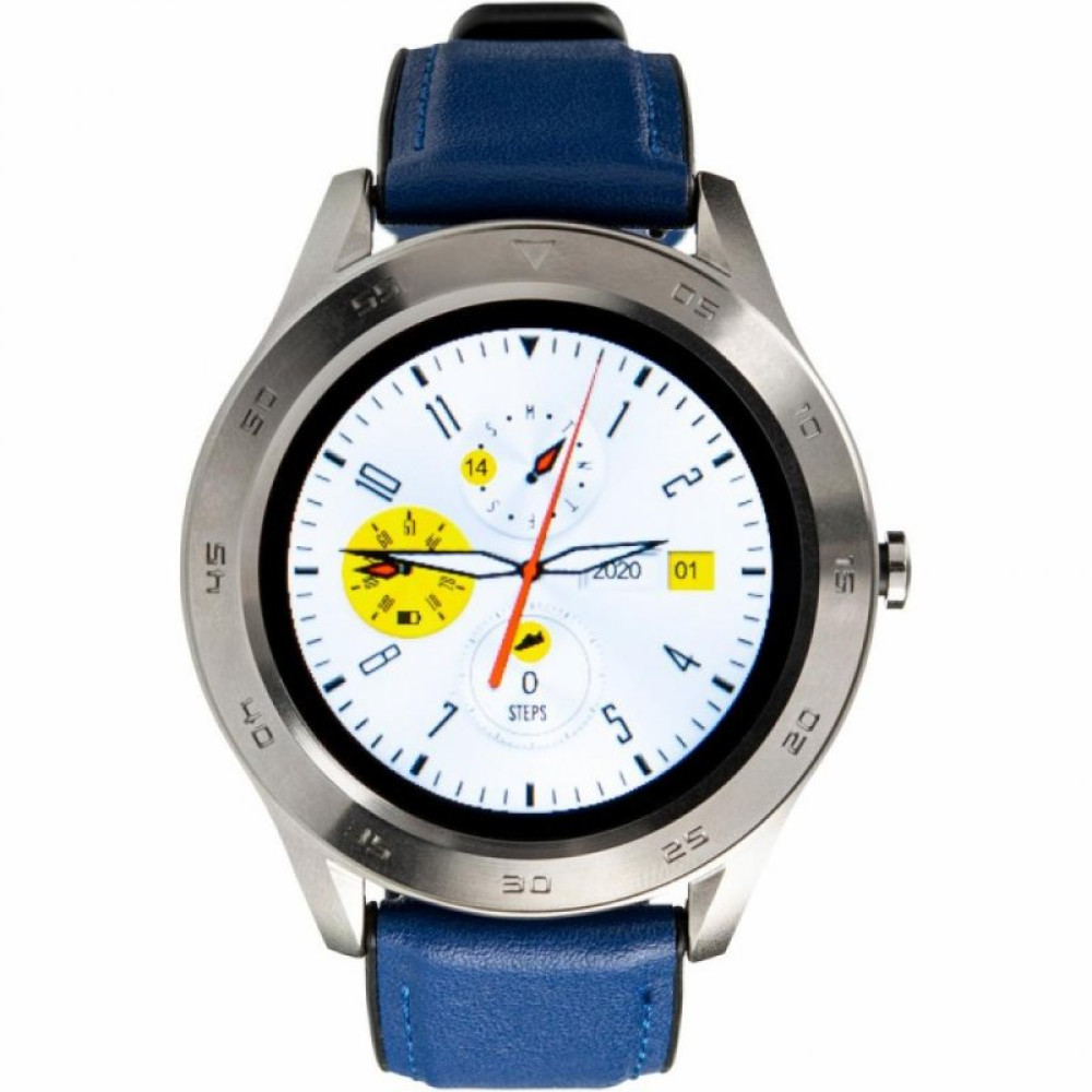 Смарт-часы Gelius Pro GP-L3 (URBAN WAVE 2020) (IP68) Silver/Dark Blue (Pro GP-L3 (URBAN WAVE 2020) Dark Blue)