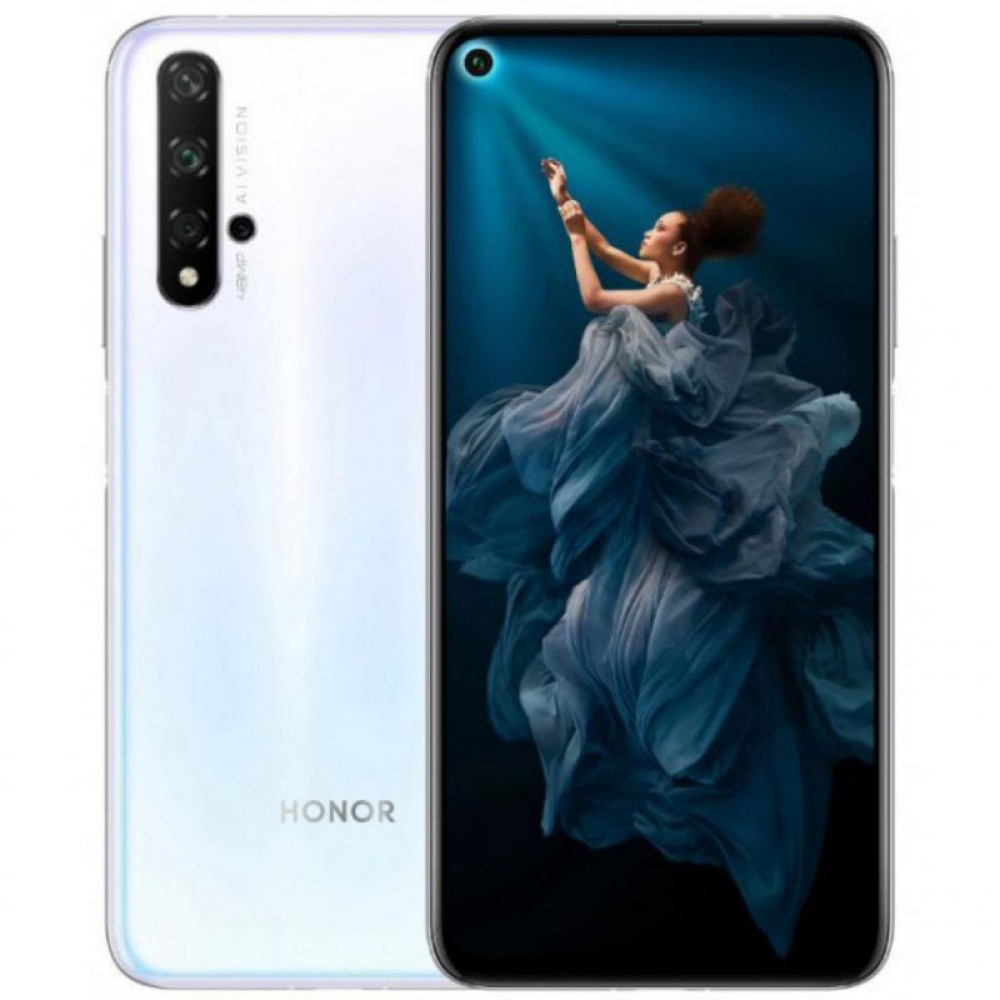 Мобильный телефон Honor 20 6/128GB Icelandic White