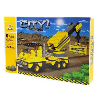 Конструктор Starmerry Строительная техника 224 детали (SM807)