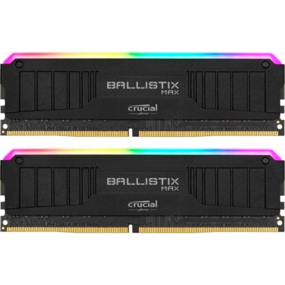 Модуль памяти для компьютера DDR4 16GB (2x8GB) 3000 MHz Ballistix RGB MICRON (BL2K8G30C15U4BL)