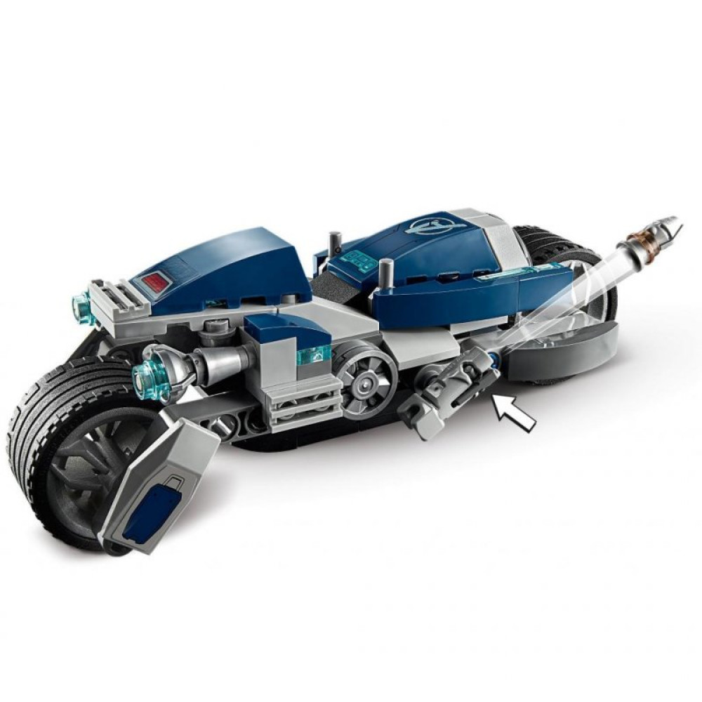 Конструктор LEGO Super Heroes Marvel Comics Мстители: Атака на спортбайке (76142)