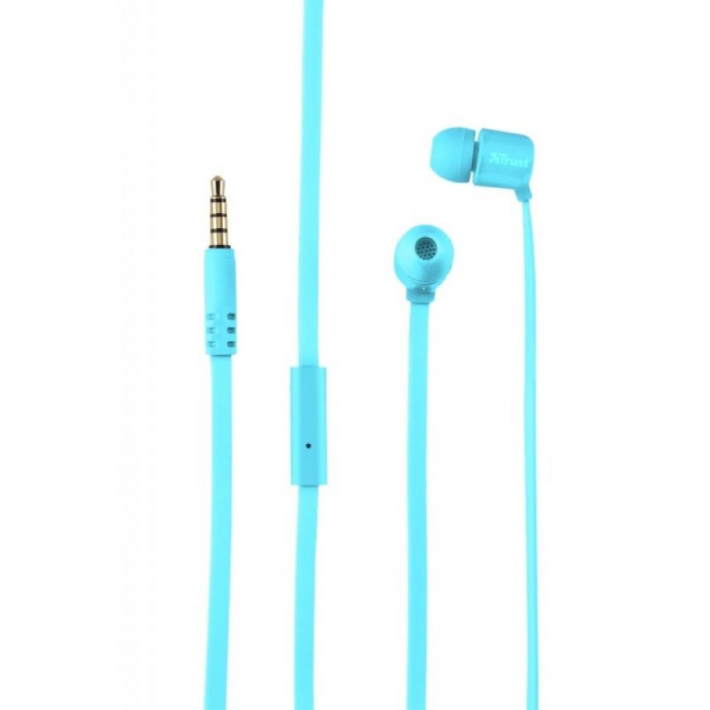 Навушники Trust Duga Mic Neon Blue (22107)