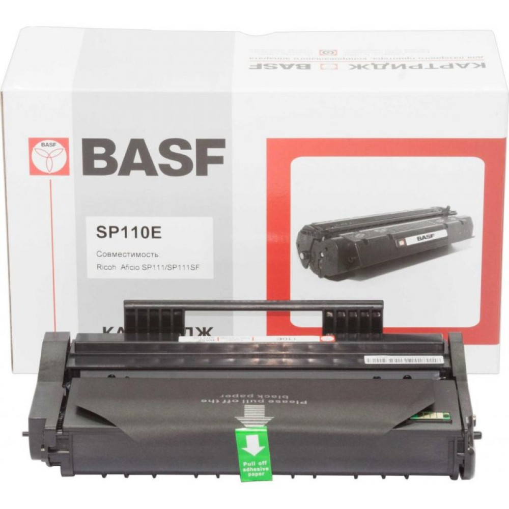 Картридж тонер BASF Ricoh Aficio SP100/SP100SU, 407442 (KT-SP110E)