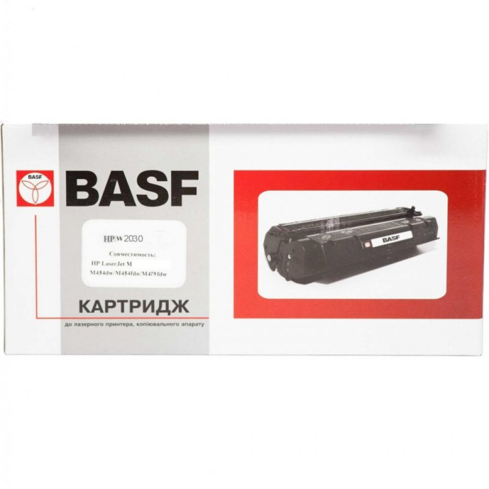 Тонер-картридж BASF HP LJ Pro M454/479, Black, без чипів (BASF-KT-W2030A-WOC)