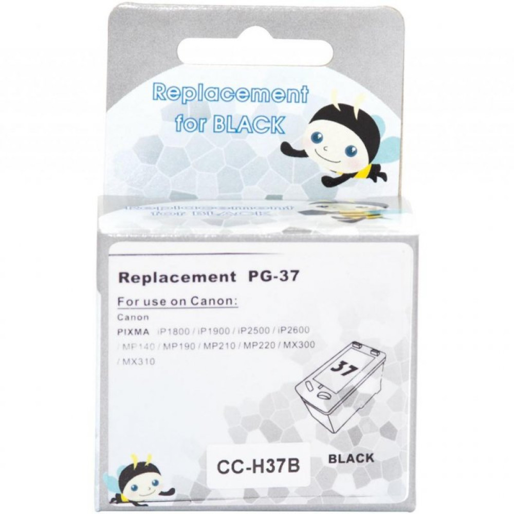 Картридж MicroJet Canon PG-37Bk/2145B005 (CC-H37B)