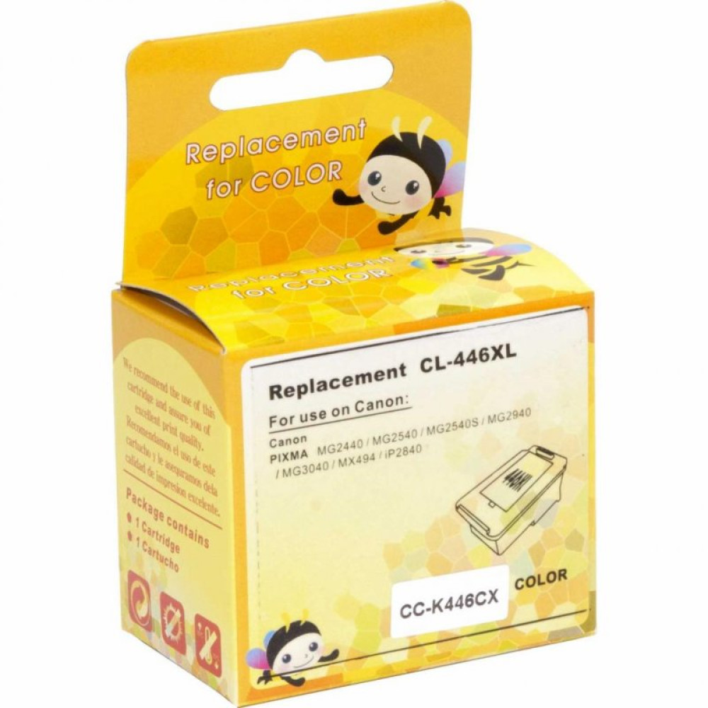 Картридж MicroJet Canon CL-446 XL (CC-K446CX)