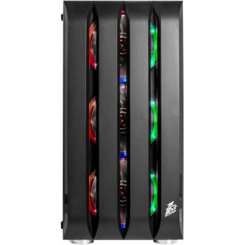 Корпус 1stPlayer Black Sir B2-R1 Color LED