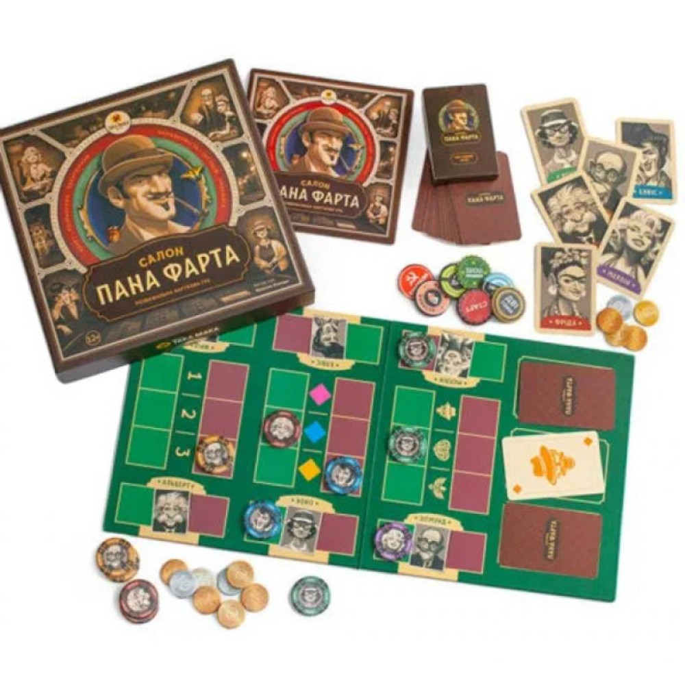 Настільна гра Така мака Салон Пана Фарта (80001-UA) Настільна гра Така мака Салон Пана Фарта (80001-UA)