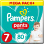 Подгузник Pampers трусики Pants Размер 7 (17+ кг), 80 шт (8001841133812)