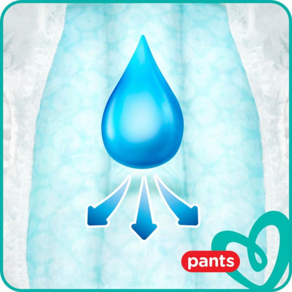 Подгузник Pampers трусики Pants Размер 7 (17+ кг), 80 шт (8001841133812)