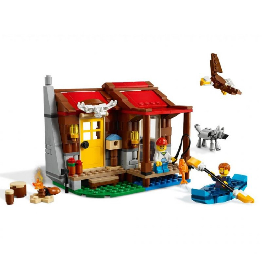 Конструктор LEGO Creator Хижина в глуши 305 деталей (31098)