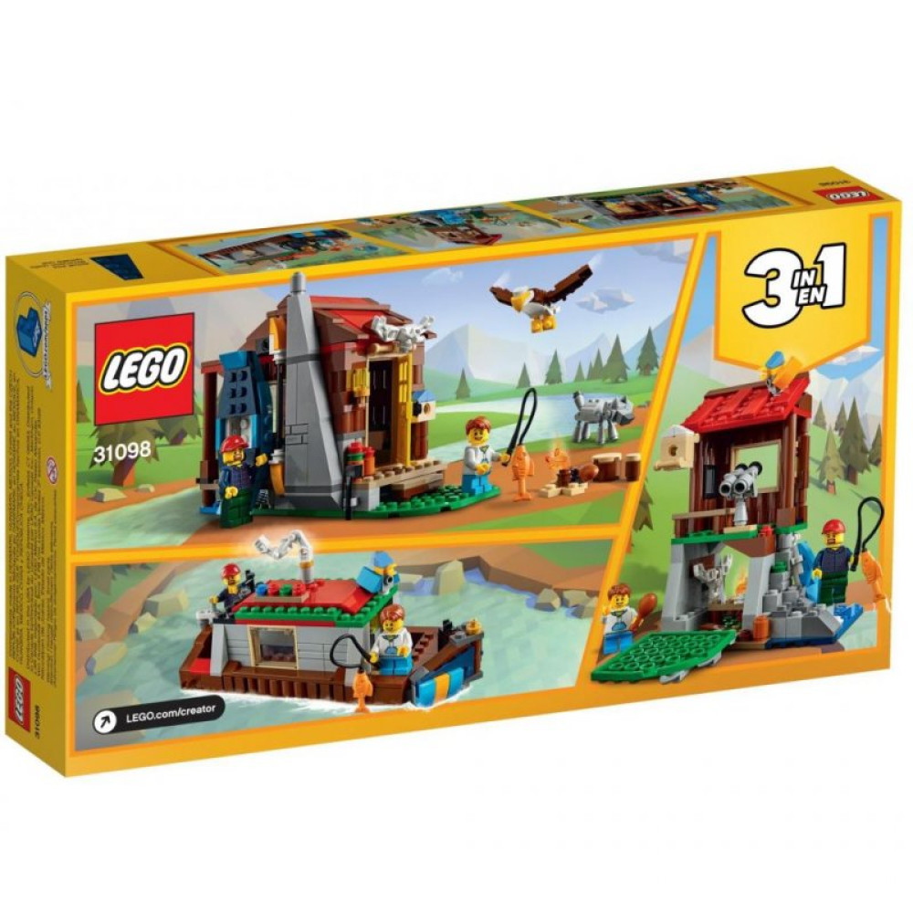 Конструктор LEGO Creator Хижина в глуши 305 деталей (31098)