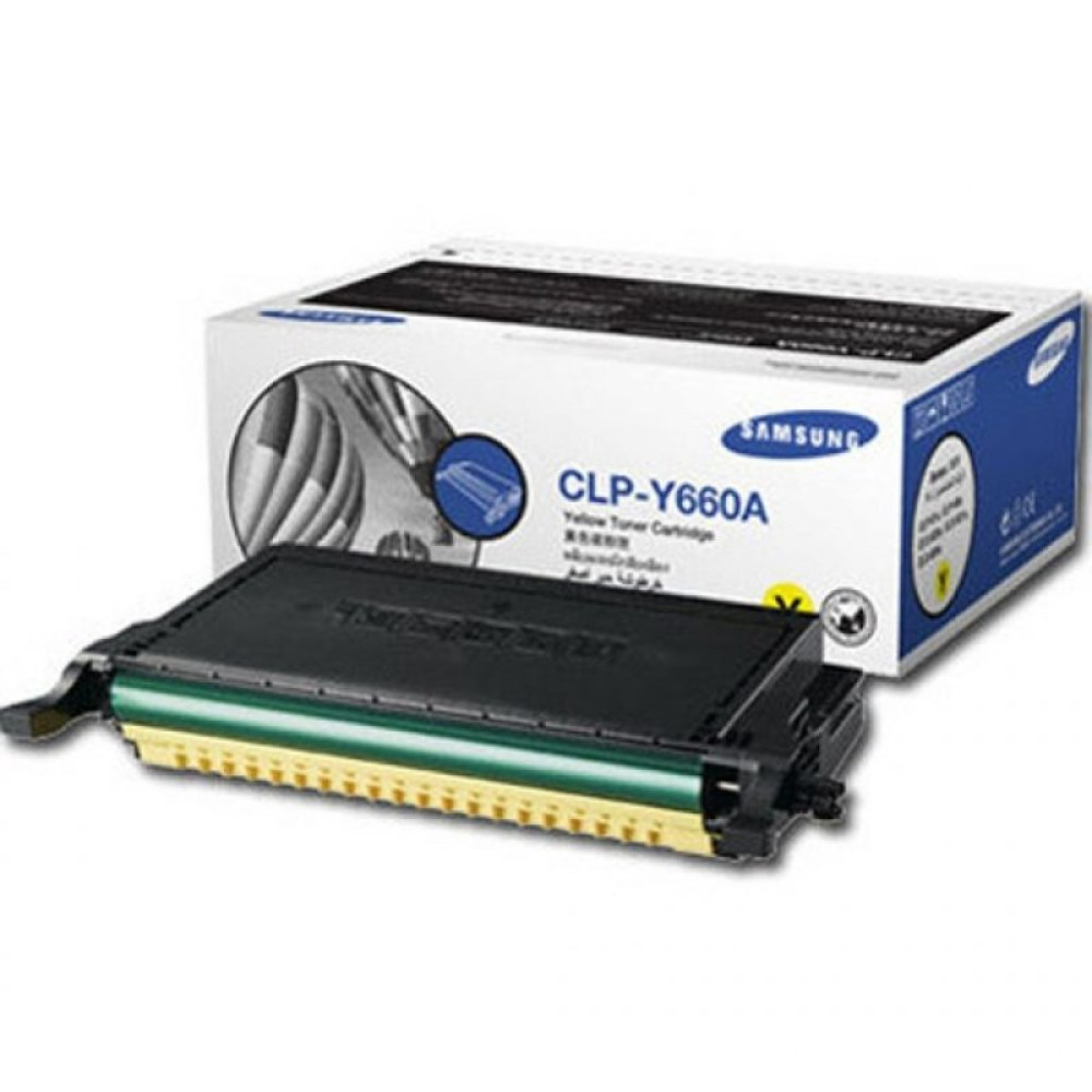 Картридж Samsung CLP-610ND/660N(ND) Yellow (CLP-Y660A)_