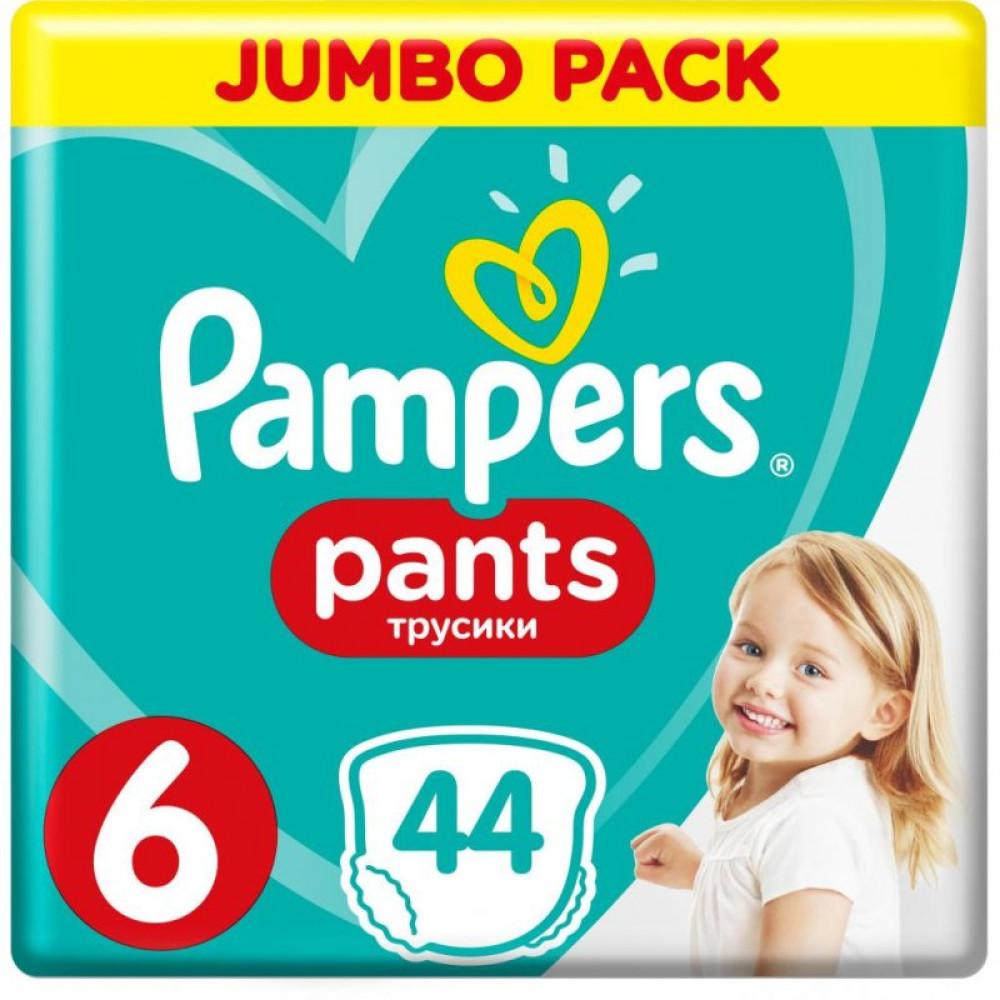 Подгузник Pampers трусики Pants Extra large Размер 6 (15+ кг), 44 шт (4015400674023) Подгузник Pampers трусики Pants Extra large Размер 6 (15+ кг), 44 шт (4015400674023)