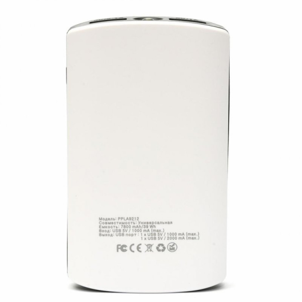 Батарея универсальная PowerPlant PB-LA9212 7800mAh 1*USB/1A, 1*USB/2A (PPLA9212)
