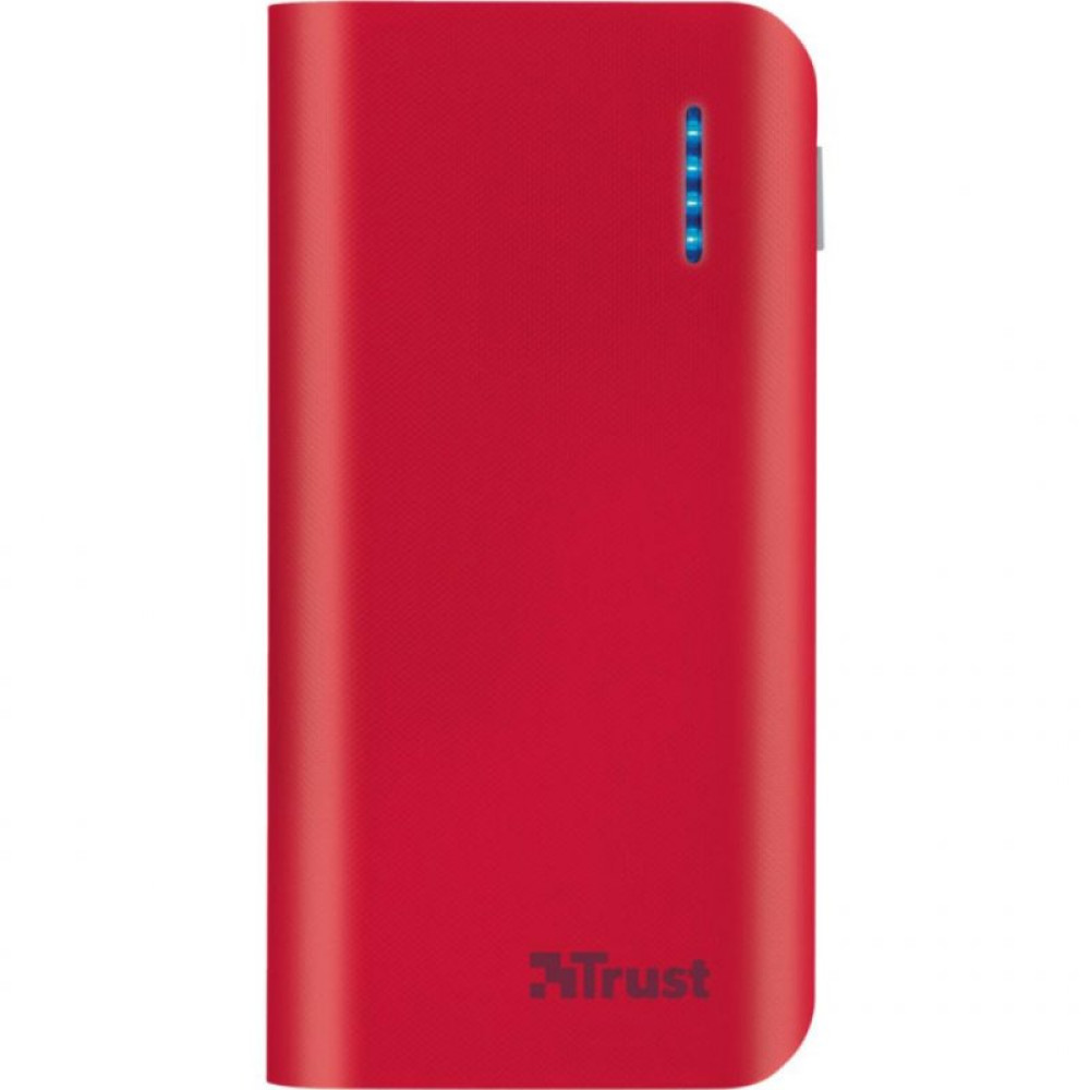 Батарея универсальная Trust Primo 4400 red (21226)