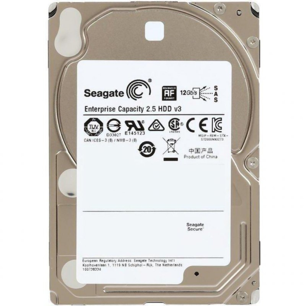 Жорсткий диск для сервера 2TB Seagate (ST2000NX0273)