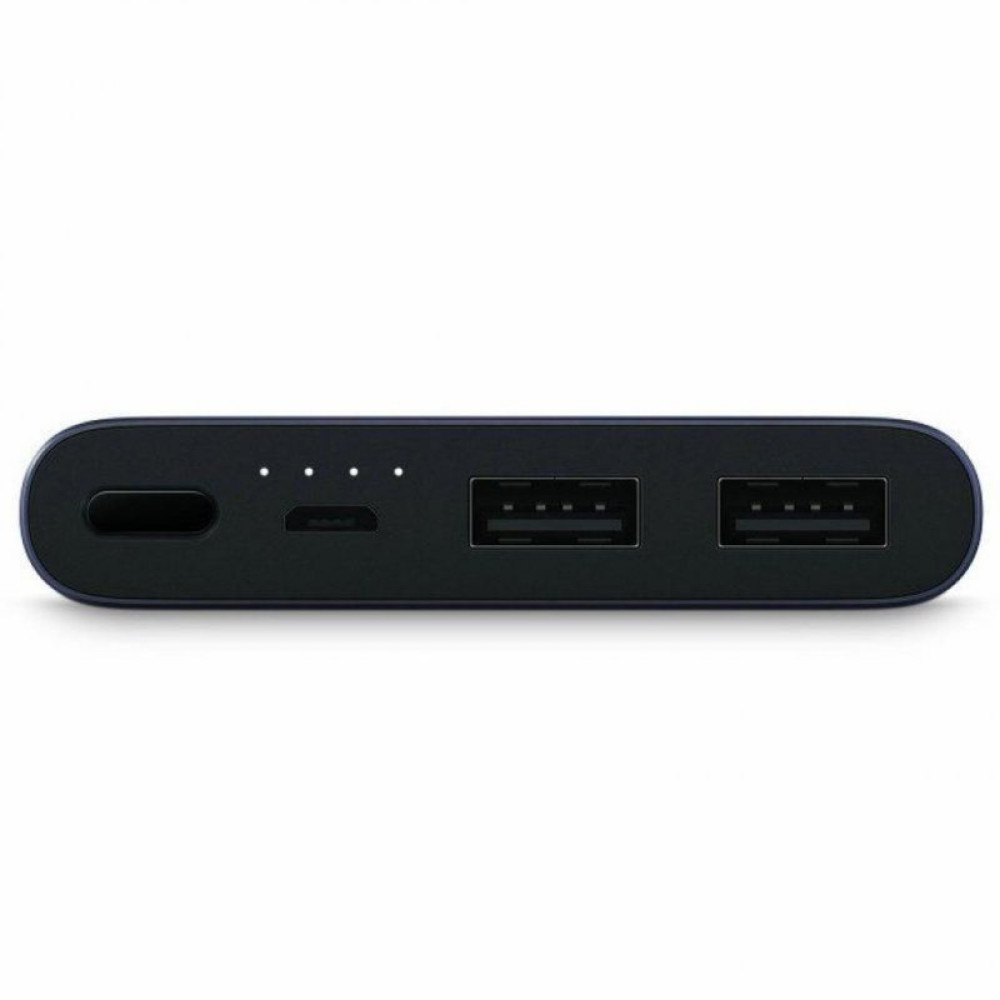 Батарея універсальна Xiaomi Mi Power Bank 2S 10000 mAh QC2.0(2.4A,2USB) (PLM09ZM) Black (VXN4229CN / VXN4230GL)