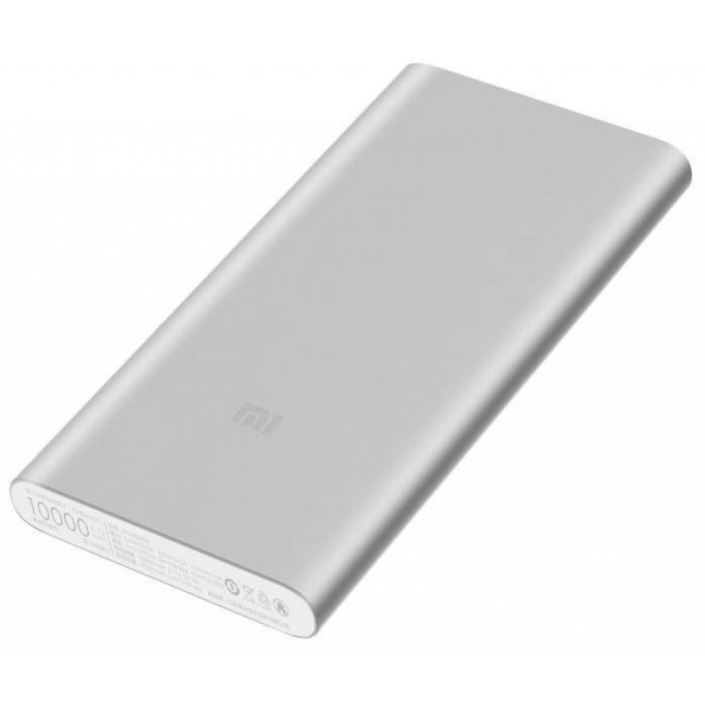 Батарея універсальна Xiaomi Mi Power Bank 2S 10000 mAh QC2.0(2.4A,2USB) (PLM09ZM) Silver (VXN4231GL / VXN4228CN)