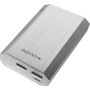 Батарея универсальная ADATA A10050 10050mAh Silver (AA10050-5V-CSV)